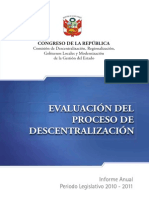 Evaluaci N Del Proceso 2010 2011