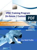 IPDC In-House Training Program - August 2014