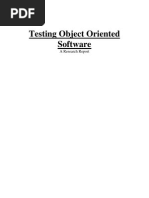 Testing Object-Oriented