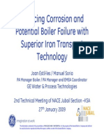 Reducing Corrosion and Potential Boiler Failure With Superior Iron Transport Technology