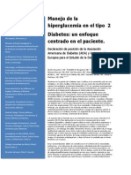 Manejo de La Hiperglucemia en El Tipo 2