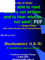 Biochemistry Chapter 1 and 2