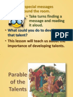 Parable of The Talents