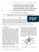 Verification of Johnson-Cook Material Model by Sanjeev N K