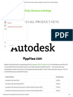 Autodesk 2015 All Product Keys Collection - AppNee Freeware Picks, Reviews & Ratings