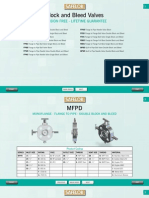 Safelok Block&BleedValves Catalogue