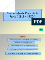 Conferinţa de Pace de La Paris (1919