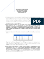 Ejercicios Optimización Modelación Simple