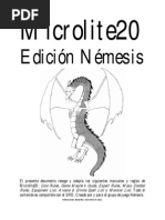 Microlite20 - Edición Némesis - Manual Básico