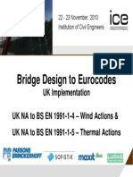 Bridge Design To Eurocodes: UK Implementation