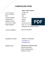 Curriculum Vitae 1