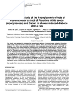 10-Comparative Study of The Hypoglycemic Effects of Coconut Water Extract of Picralima Nitida Seeds and Daonil in Alloxan-Induced Diabetic Rats