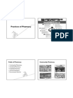 Practice of Pharmacy