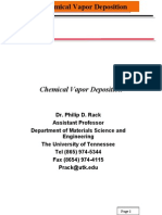 Chemical Vapor Deposition