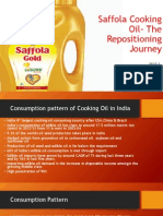 Saffola Cooking Oil - The Repositioning Journey