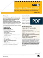 Surface Exploration Drilling Checklist: Guidance Note