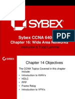 Sybex CCNA 640-802: Chapter 16: Wide Area Networks