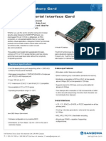 Sangoma A144 Series Synchronous Quad Serial Card Datasheet