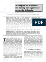 Coping Strategies On Academic Performance Among Undergraduate Students in Malaysia