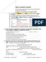 Comparatif Et Superlatif