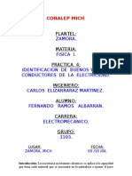 Práctica Nº4, Identificación de Buenos y Malos Conductores de La Electricidad