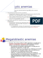 Macrocytic Anemias: Defective DNA Synthesis