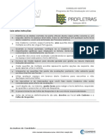 Caderno de Provas PROFLETRAS2014