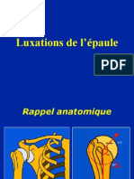 03 - Epaule Luxations