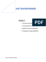 3-Phase Transformer Report 2