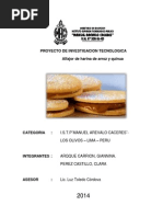 Proy. Inti 2014 - Alfajor de Arroz Con Quinua