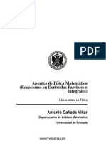 Apuntes de Física Matemática - Antonio Cañada Villar - Universidad de Granada