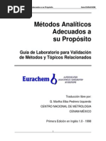 Guia para Validacion de Metodos