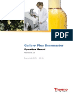 N12714 Gallery Plus Beermaster Operation Manual 5.2A in English