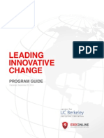 Leading Innovative Change - Program Guide