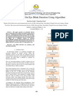 Drowsy Detection On Eye Blink Duration Using Algorithm