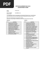 Special Appointment Form - CV Form - DPD 2014 v.2