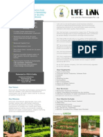 Soil Biotechnology (SBT) - Brochure of Life Link