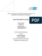 Fyp Final Year Report Solar Thermal