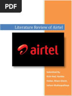 Literature Review For Airtel