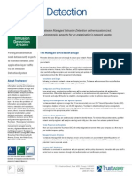 Trustwave Intrusion Detection System - Data Sheet