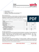 CSS-1 Product Data Sheet: Description and Physical Properties