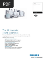 The Full Cinematic Sound Experience: Philips DVD Home Theater System