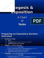 EP0. The Tasks of Exegesis & Exposition WEB V