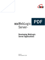 Developing WebLogic Server Applications