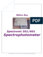 Thermo Milton Roy Spectronic 501 601 Manual