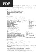 Pruebas A Una Bomba de Inyeccion Lineal en Un Banco de Pruebas de Bombas de Alta Presion