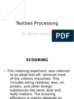 Textiles Processing