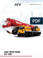 Sany Mobile Crane STC1000