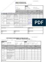 Quarterly KRA Review Form