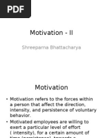 Motivation - II: Shreeparna Bhattacharya